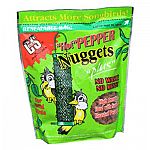 To adapt to this food source: start by putting a small amount of nuggets on feeder ledge. Once discovered move them inside the feeder. Can also be blended with 5-10 lbs. of your favorite wild bird seed mix. Can be feed alone on a platform feeder or nugget
