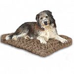 The Quiet Time Deluxe Ombre pet bed is designed with your pet and your home in mind! The ultra soft taupe to mocha polyester cover provides your pet with comfort for all seasons. 7 sizes to fit any crate or use as a stand alone bed.