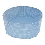 The Small Animal Play Pen is available in two sizes, small and large, and makes a perfect exercise or play area for a variety of small pets. Keeps your pet safely confined while allowing them more freedom to run and play. Made of white galvanized metal.