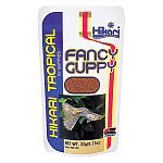 Fancy Guppy by Hikari was developed as a result of extensive research into habits of many types of guppies with the purpose of improving their breeding habits, growth rates, overall health and resistance to disease.