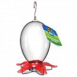 Bottle and basin design are unique to this segment to catch consumers eye. Wide-mouth design offers easy-fill - to reduce or eliminate spillage. Easy clean feature: easy disassembly for cleaning. Hummingbird perches are integrated into flower petal basin