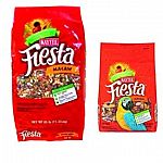 Fiesta macaw combines the best fruits, vegetables, nuts and specialty seeds into a nutritious, gourmet diet. Makes eating more fun for playful birds.