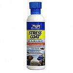 Contains aloe vera which promotes healing & regeneration of damaged fish tissue & forms a synthetic slime coat. Developed for use with a protein skimmer so it will not cause foaming.