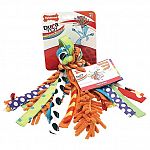 Exciting and colorful toys made from premium fabrics with double stitching at stress points. Tons of fun for you and your dog.