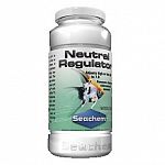 Adjusts ph to neutral from either a low or high ph and maintains it there. Softens water by precipitating calcium and magnesium while removing any chlorine, ch loramine or ammonia. Makes other conditioniny unnecessary.