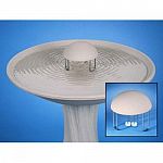 Great year-round. Works great summer and winter to attract birds. Helps prevent the spreading of West Nile virus by eliminating stagnant water in birdbaths. Easy to install. Just place in bird bath and go.