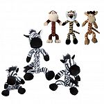 These Kong toys are made of soft but strong material which istightly braided for strength. The stretchy weave of Kong Braidz Toys helps tofloss and clean teeth during play, and a squeaker adds to the fun.