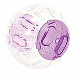 This fun exercise toy is perfect for keeping your small animal pet active and fit. Great for a variety of small animal pets and available in two sizes. Running area is clear for a great view and the door is brightly colored for a fun look.