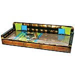 Shaped like a sofa and designed to keep your cat busy for hours. Cardboard is economical and irresistable for cats. Fulfill a cats instinctive need to scratch. Add some catnip to the corrugate and cats go wild.