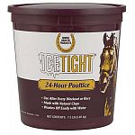 Effective 24-hour poultice. One application can take the place of tubbing, icing or hosing. Will not blister or irritate your horses skin. Contains natural clays, glycerine, aloe vera and minerals.