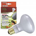 Provides focused lighting and heat source ideal for reptile basking areas. Simulates the natural daytime photo-enviroment of the reptiles habitat.