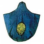 Great for trailering or for horses in temporary stalls. Holds one standard flake of hay. 600-denier nylon cordura material is PVC backed for easy cleaning. Reinforced seams. Metal loops attach easily to a stall or trailer. 