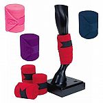  The brushed pile fleece offers support for strenuous workouts, while allowing a full and free range of movement, 8 vivid colors to choose from. Machine washable. Set of four. 