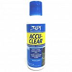 A water clarifier that quickly clears cloudy aquarium water by eliminating clouds of suspended particles. Clumps together floating particles to be removed by the filter. Improves filter effectiveness. One ounce treats 300 u. s. gallons.