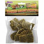 Great for rabbits, guinea pigs, chinchillas, hamsters, mice and rats! Natural baked crisp chips are rich in antioxidants and make a great treat, snack or reward.