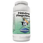 Adjusts ph to neutral from either a low or high PH and maintains it there. Softens water by precipitating calcium and magnesium while removing any chlorine, chloramine or ammonia. Makes other conditioniny unnecessary.