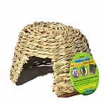 Nature Huts - Edible Hideouts by Ware. Nature Huts are crafted of natural fibers and grasses, totally safe for your critters chewing enjoyment. A safe secure hide and midnight snack in one.