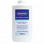 Keratex mud shield powder waterproofs horses legs and other body parts against the effects of mud and water. Keratex Mud Shield Powder has a unique waterproofing action. 450 gm