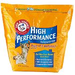 An odor-free home starts here! ARM & HAMMER® High Performance. is a natural alternative to clay-based cat litter and provides rock-solid clumping with new advanced clumping technology. Is 100% scoopable litter with virtually no dust.