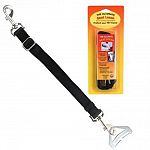 Protect your pet with this unique seat belt leash. Also helps to keep you pet in its seat while you are driving. It is easy to use and slides onto any standard seat belt. Each belt is made from strong 1 inch wide nylon and adjusts from approx.16