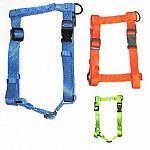 The Hamilton adjustable comfort dog harness uses only the highest quality durable nylon webbing, thread, and hardware is used. The hand selected materials are stitched and box stitched ensuring a long, dependable life.