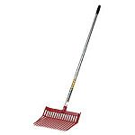 Pick up a variety of debris in your yard or pet waste with this light-weight fork by Miller Mfg. Durable construction makes this fork last for many years. Aluminum handle is light and rust resistant. Handle is 52 inches long.