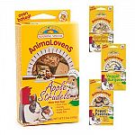 Crunchy oven baked treats ideal for all small animals. Contains real garden vegetables.  Choose from a number of flavors. Small pets love these delicious treats 3.5 oz.