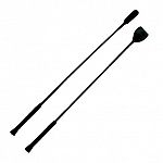 This Bat Barrel crop is 28 inches. It is useful for encouraging your horse to move in a different direction. It can also be used to instruct your horse to speed up. However, do not use a whip to punish your horse, as this is counterproductive.