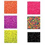 All estes' products are clear coated, using 100% environmentally- friendly high gloss resin. This state of the art process makes their gravel virtually dust free, and provides the best possible appearance and ease of use in your aquarium.