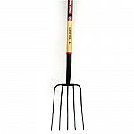 A premium line true to the specs of contractor grade tools yet geared for the consumer. Manure fork,4 tines. Ash handle.
