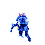 A durable and mystical dog toy with a coduroy body and knottted arms and legs that is sure to withstand the toughest players.