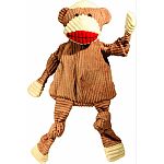 Features five squeakers: one in the body and one in each pawand a knot in each arm and leg Made of soft and durable corduroy plush Lined with a two-layer tuffut technology to add durability and help toys last longer