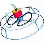 Operates at the bottom of a pond where it is less likely to be disturbed by fish Allows fresh oxygen into the pond during the season, keeping fish healthy Thermostatic control couple with thermal feedback protects the unit from overheating Each unit comes