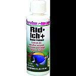 Controls ich and other external protozoan, dinoflagellate and fungal diseases of fish. For fresh and saltwater home and non-food fish aquariums andponds Will not harm biological filters when used as directed. The foremost ich white spot chemical treatment