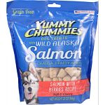 Soft and chewy dog treats rich in omega 3 fatty acids for healthy skin, coat, and heart Made with wild alaska salmon, and natural flavors and colors Corn and soy free Made in the usa