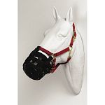Best Friend Grazing Muzzles can also be used as a training tool to discourage bad habits such as nipping and cribbing.  Each muzzle is packaged in a vinyl bag that is reusable as a grooming tote.  Four-point breakaway system on the standard.
