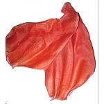 All-natural and healthy pet treat. Baked, making these chews low fat and high in protein. Great alternative to rawhide.