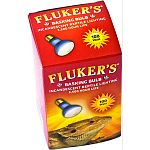 Directs heat and light toward a specific area for basking reptiles.