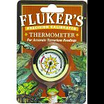 Calibrated to enable you to effectively monitor an environmental temperature range within pets enclosure.