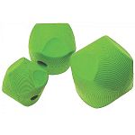 Give your dog something to jump for with the Chuckit! Erratic Ball! Durable rubber ball bounces erratically to keep the game interesting and challenging for your dog. Squared corners cause the ball to bounce.