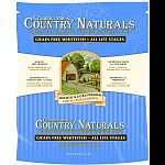 Healthy fish proteins from whitefish and salmon sources. Ingredients for a healthy skin and coat. Canola oil flaxseed and menhaden fish Nutritious fruits and vegetables peas carrots watercress and kelp Probiotics and prebiotics Contains no chicken or poul