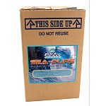 Real seawater that contains all the major and minor trace elements found in natural seawater in correct proportions No nitrates or phosphates, no harmful organics, no artificial preservatives or chemicals.