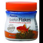 Whether feeding common goldfish, fancy orandas or koi, this food provides a daily diet to meet their nutritional needs. Available in flakes or granules to accommodate the various goldfish feeding habits through the water column.