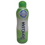 Use this conditioner on a long coat to help moisturize the coat and keep it looking great. Helps to untangle the hair and make it easier for grooming. Reduces static and makes hair soft and shiny. Coat and skin is moisturized.