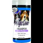 Gentle yet effective at absorbing dirt from the pet s coat. Updated, easy-grip bottle also features a dual-dispensing cap.