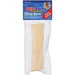 White, cut femur bones are stuffed with a wholesome, peanutty mixure. Teeth-cleaning advantages of the hard bone, with the delicious taste of the stuffing. Made with real peanut butter to provide the taste dogs can t resist.