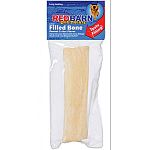 White, cut femur bones are stuffed with a wholesome, cheesy mixture. Teeth-cleaning advantages of the hard bone, with the delicious taste of the stuffing. Made with real cheddar cheese and bacon bits to provide the taste dogs can t resist.