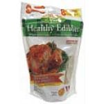 Chicken flavored bone with vitamins. Gluten free formula, natural ingredients, edible and highly digestable.