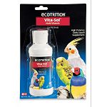Vita-Sol is a homogenized water soluble multivitamin concentrate which supplies important vitamins for the proper growth and nutrition of your caged bird. Vita-Sol is also valuable in the treatment of ailing birds. 4 oz.
