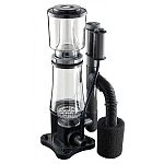 Effectively removes dissolved organic compounds from reef and saltwater aquarium water. Advanced design allows for unrestricted foam flow towards collection cup. Powerful, yet quiet internal pump reduces footprint. Large neck for efficient foam production